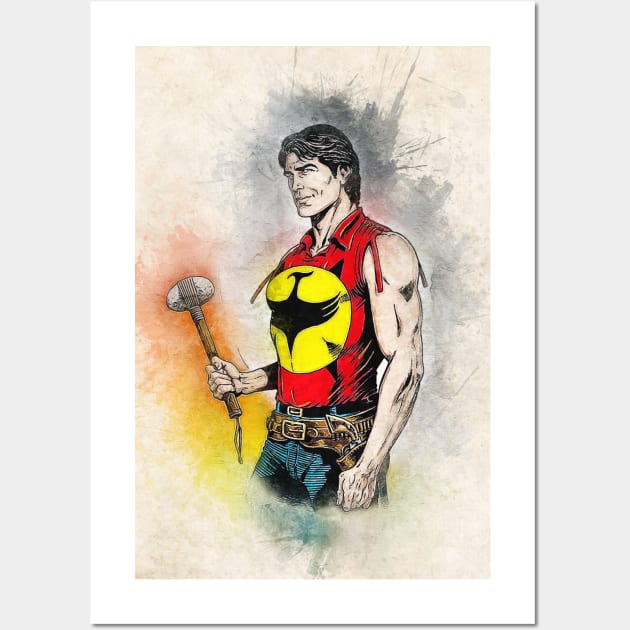 ZAGOR Darkwood Hero Wall Art by Naumovski